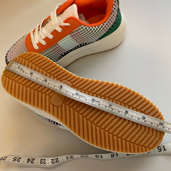 Colorful Women’s Plataform Running Mesh Sneakers Size 37 - Picture 10 of 10